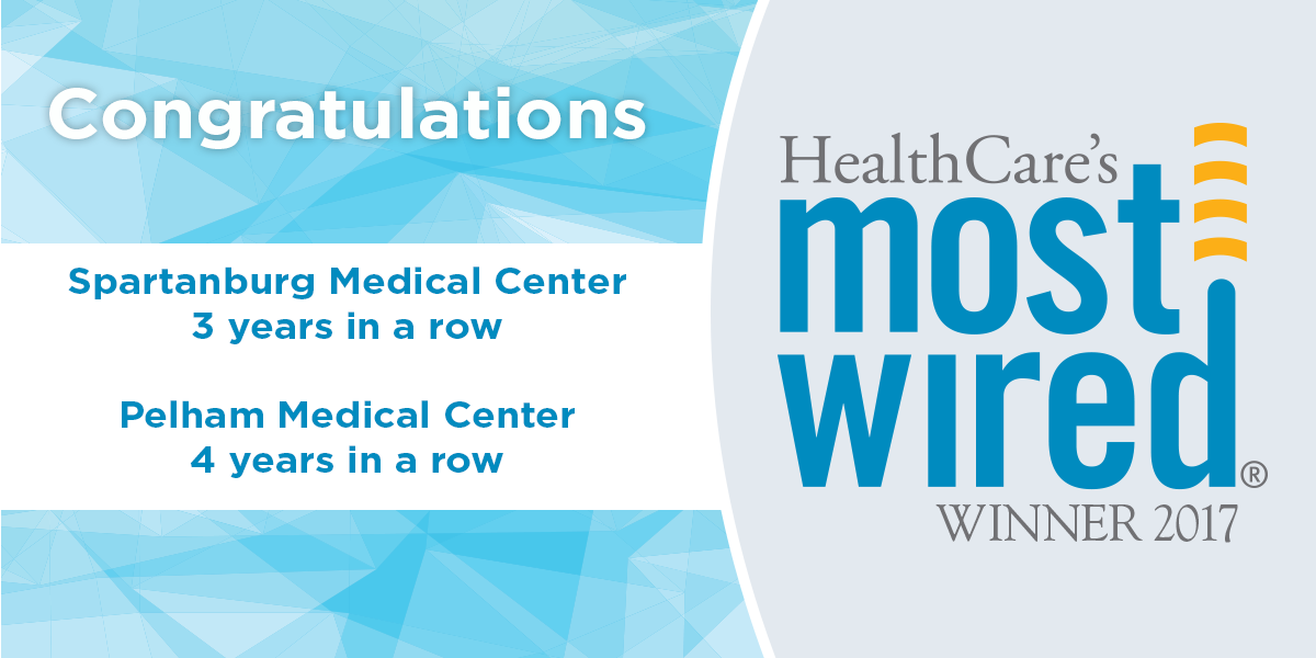 Spartanburg Regional Healthcare System named 2017 Most Wired