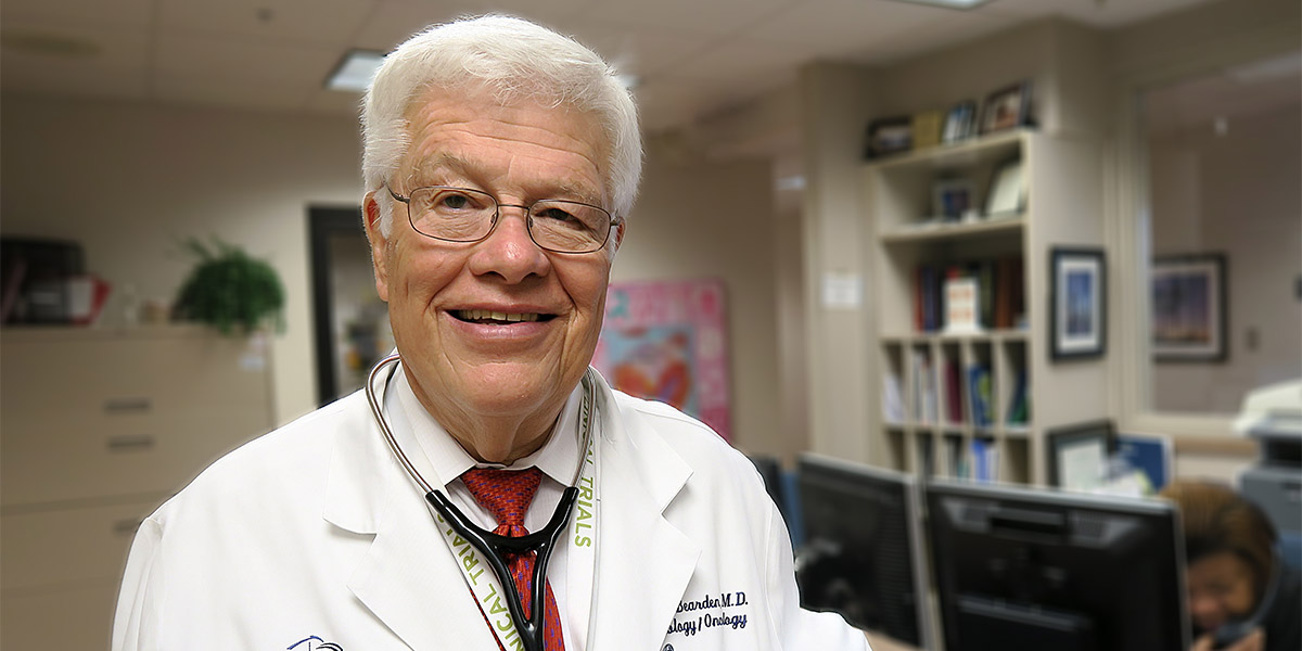 James Bearden, MD, hematology-oncologist with Gibbs Cancer Center & Research Institute, was recognized by the National Institutes of Health with the Harry Hynes Award in Washington, DC, on Oct. 18, 2016.