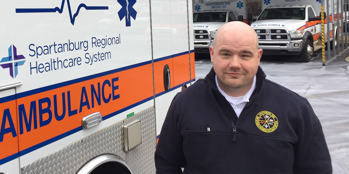 Josh Kingsmore, Spartanburg EMS training and quality coordinator