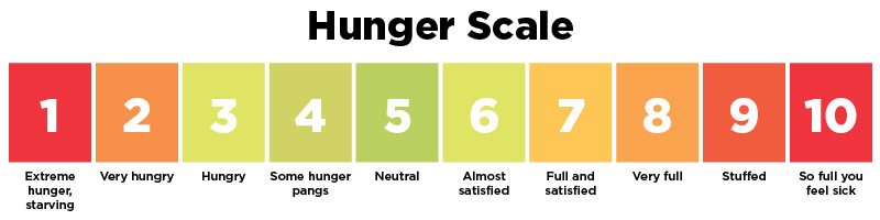 Hunger Scale Graphic