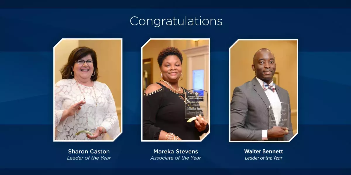 Sharon Caston, Mareka Stevens and Walter Bennett