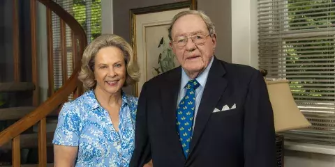 Walter and Betty Montgomery have used their family's considerable resources to ead the charge to fight cancer through the expansion of Gibbs Cancer Center & Research Institute at Pelham